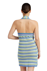 Faith Crochet Halter Dress